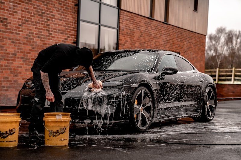 Professional car detailing service